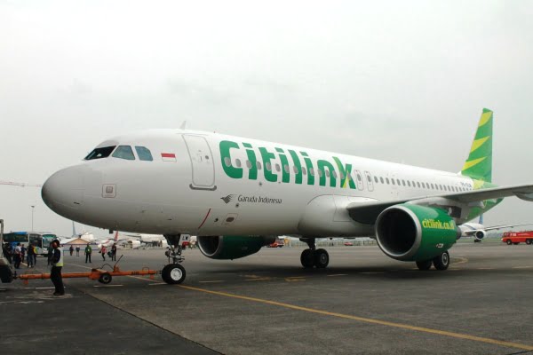 Citilink Kedatangan Pesawat Airbus A320 ke-22nya