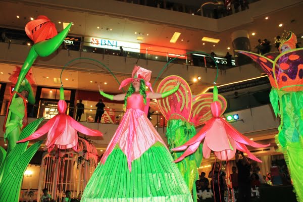 Pesta Bunga di Wonderland Grand Indonesia