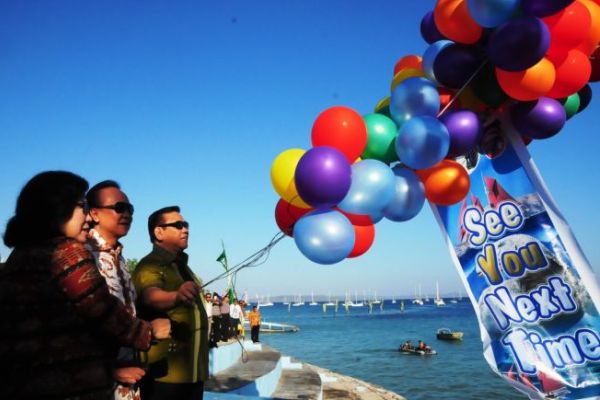 Menko Kesra Lepas Sail Komodo 2013