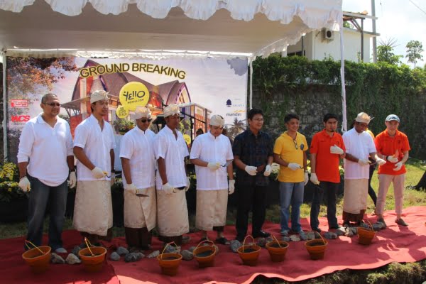 TAUZIA Gelar Groundbreaking YELLO Hotel 99 Echo Beach – Bali