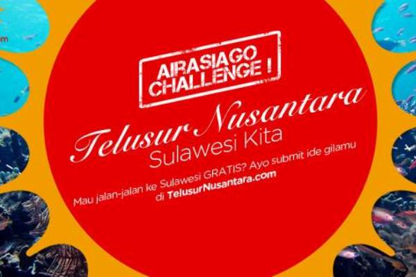 AirAsiaGo Luncurkan Program Telusur Nusantara ke Sulawesi