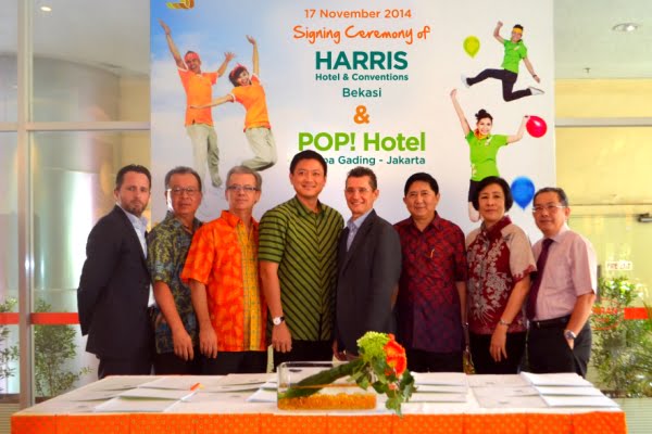 Tauzia dan Summarecon Buka POP! Hotel Kelapa Gading dan HARRIS Hotel & Conventions Bekasi