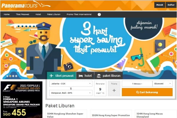 Beli Paket Wisata Praktis lewat Online Booking