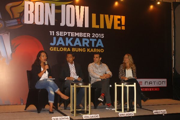 Bon Jovi Kembali Konser di Jakarta