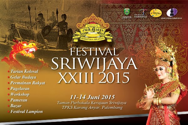 Sumatera Selatan Siap Selenggarakan Festival Sriwijaya ke-23