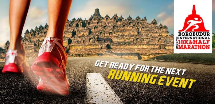 Nikmati Keindahan Borobudur Sambil Berlari 10K