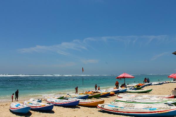 Pesona Pandawa Lima di Pantai Kuta Selatan