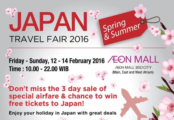 Datang Dulu ke Japan Travel Fair 2016 Sebelum Liburan ke Jepang