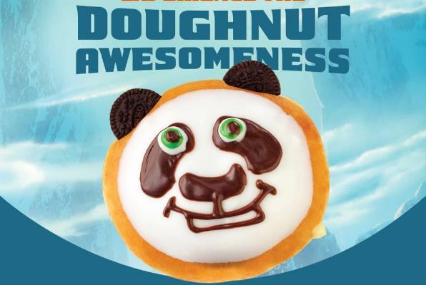 Krispy Kreme Luncurkan Donat Berwajah Kung Fu Panda