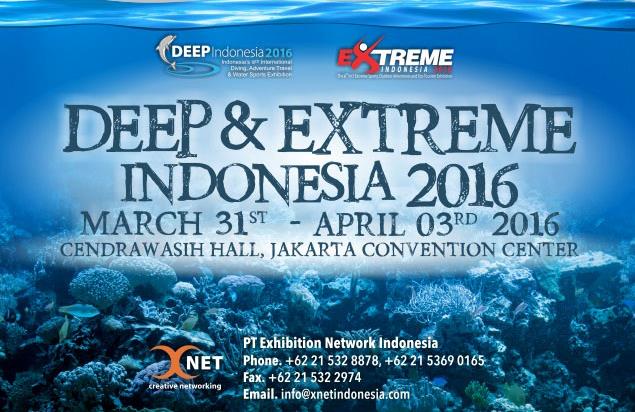 Pameran Deep & Extreme 2016 Hadirkan Berbagai Destinasi Wisata Bahari