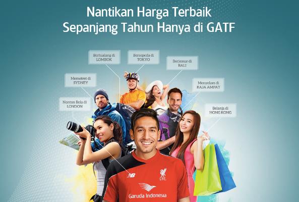 Siap-Siap Beli Tiket Garuda Murah di GATF 2016