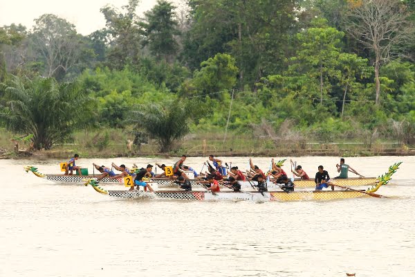 Etape ke-3 Musi Triboatton Berlangsung di Depan Sekayu Waterfront