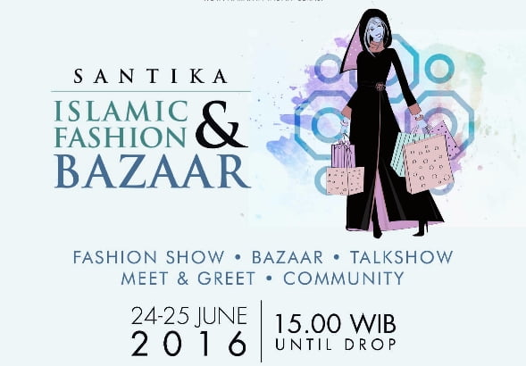 Santika Islamic Fashion and Bazaar 2016