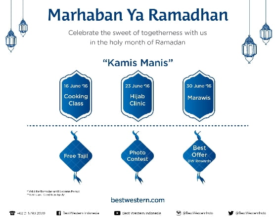 Setia Kamis Menjadi Manis di Hotel-Hotel Best Western