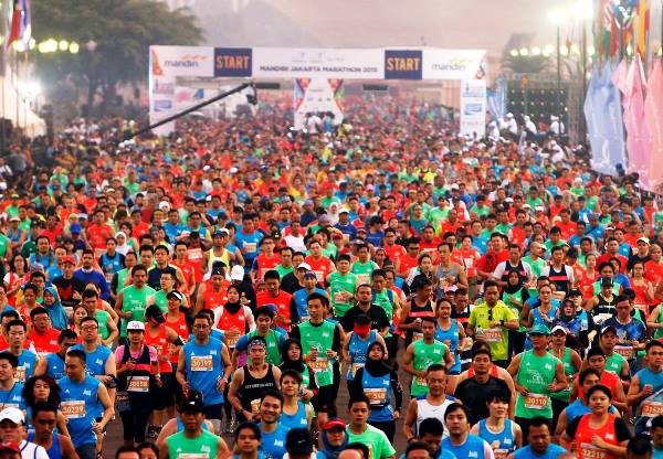 Ini Rute Jakarta Marathon 2016