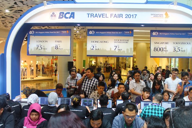 Berbagai penawaran spesial di Singapore Airlines – BCA Travel Fair 2017