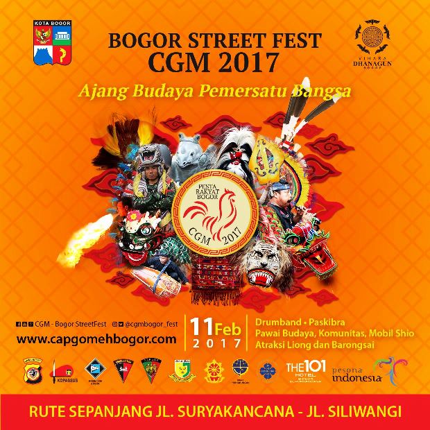 Perayaan Cap Go Meh 2017 di Bogor Akan Menjadi Street Festival