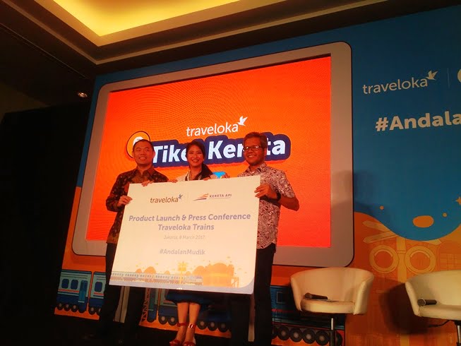 Kini Beli Tiket Kereta Api Bisa di Traveloka