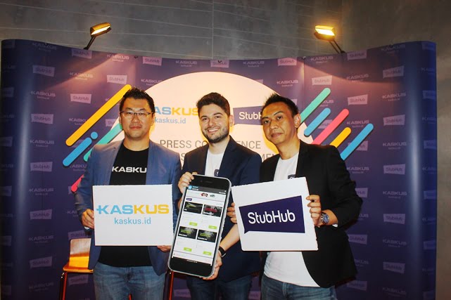 Kaskus Hadirkan Stubhub, Jual Beli Tiket Event Internasional