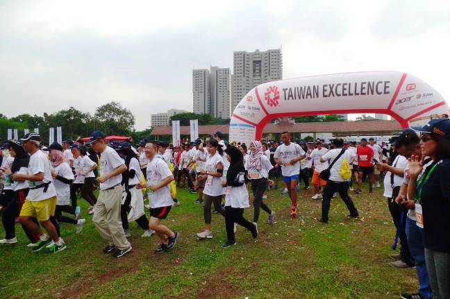 Taiwan Excellence Happy Run 2017 Pererat Kerjasama Taiwan – Indonesia