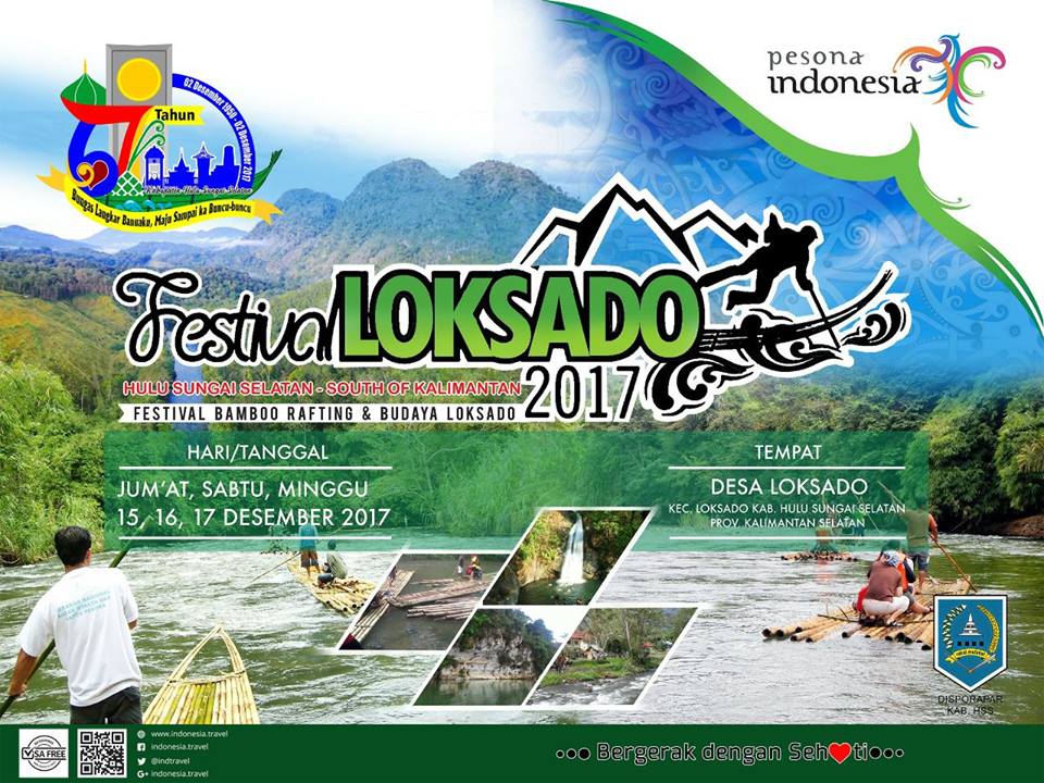 Kabupaten Hulu Sungai Selatan Gelar Festival Loksado