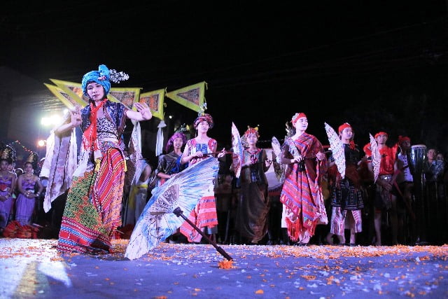 Payung Indonesia di Event Bo Sang Umbrella Festival Thailand