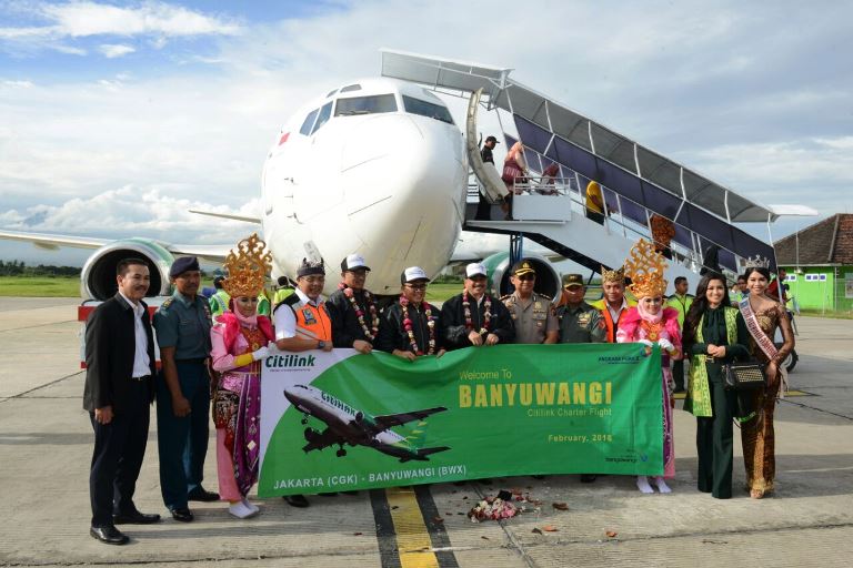 Citilink Terbang Langsung Jakarta-Banyuwangi