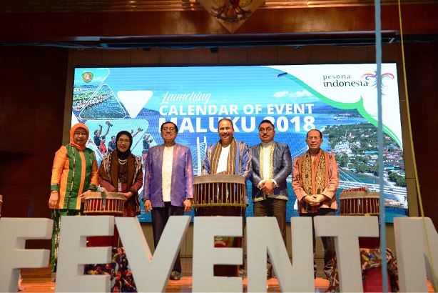 Maluku Siap Gaet 25.000 Wiswan Dengan Luncurkan Calendar of Event 2018