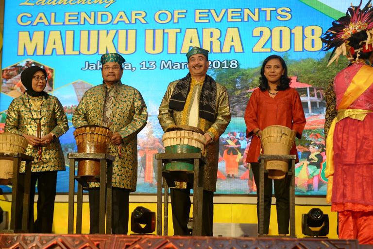 Maluku Utara Meluncurkan 33 Kegiatan Pariwisata  Tahun 2018