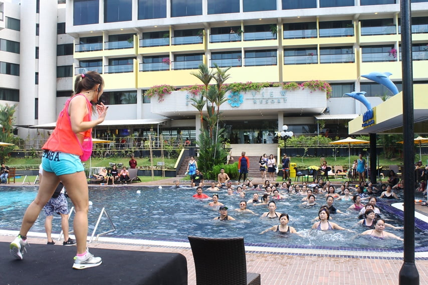 Wonderful Indonesia Meriahkan Flashy Splash Zumba di Batam.