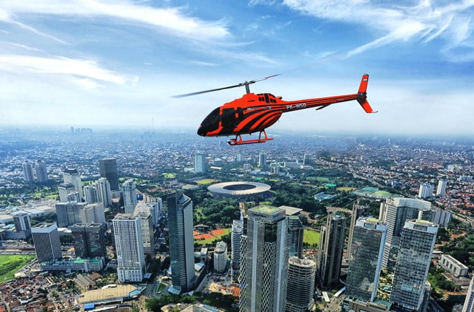 Hotel Fairmont Jakarta Luncurkan Paket Menginap dan Tur Helikopter