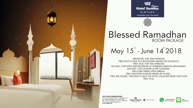 Blessed Ramadhan Hotel Santika Premiere Bintaro