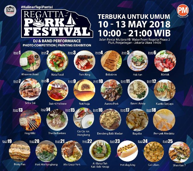 Regatta Pork festival, Festival Kuliner sambil Berwisata Bahari