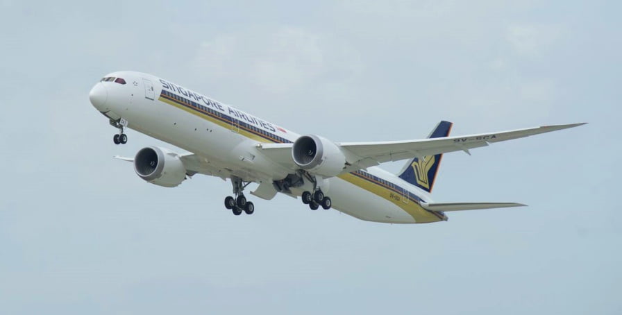 Denpasar – Singapura akan dilayani armada pesawat Boeing 787-10