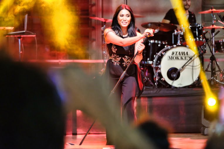 Anggun, Bintang Utama Festival Musik di Italia