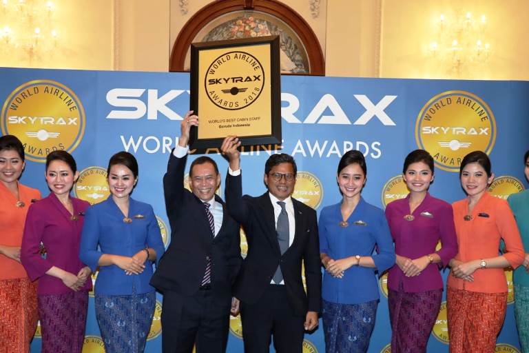 Untuk kelima Kalinya Garuda Indonesia Raih Gelar The World’s Best Cabin Crew Skytrax