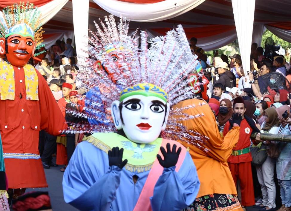 Jakarnaval Sambut HUT Jakarta ke-491 dan Asian Games 2018.