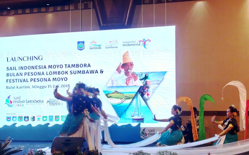 NTB Luncurkan Kegiatan Sail Indonesia Moyo Tambora 2018.