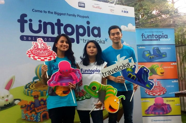 Traveloka Hadirkan Funtopia, Taman Balon Terbesar di Indonesia