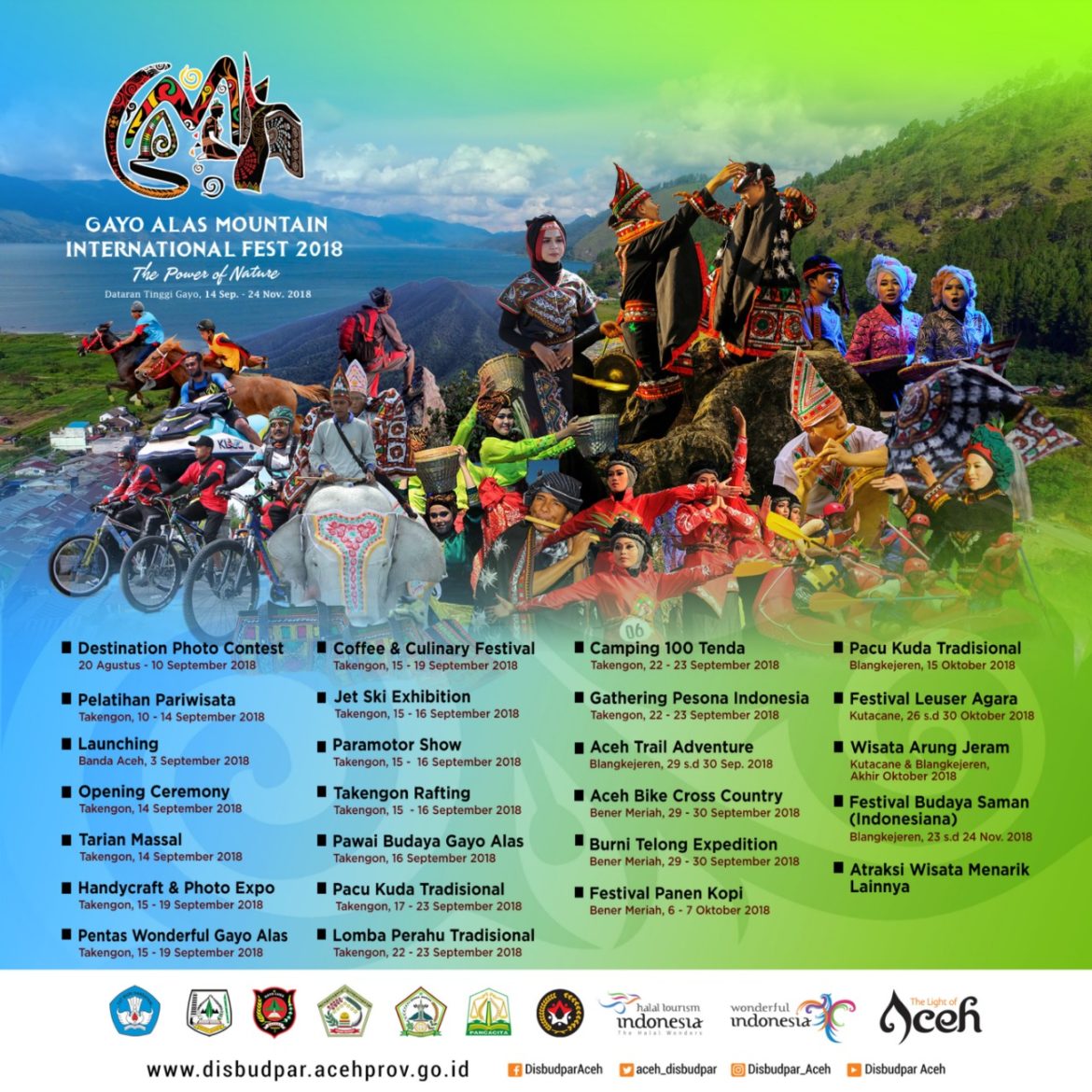 GAMI Festival 2018 Meriahkan Pariwisata di Poros Tengah Aceh