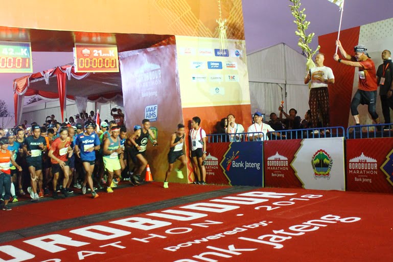 Borobudur Marathon 2018 Melepas Ribuan Pelari