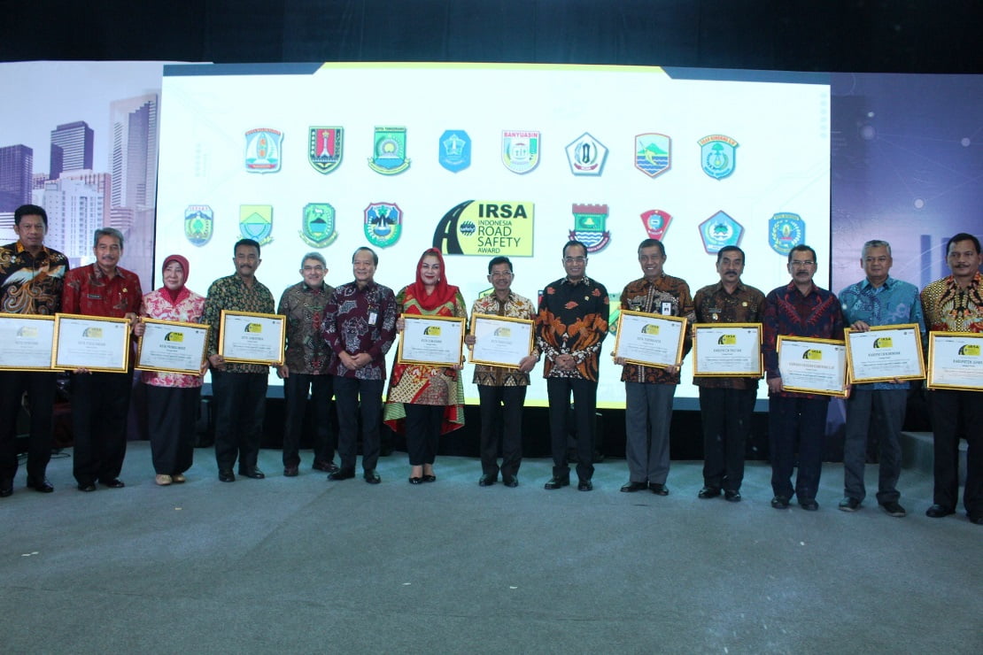 Indonesia Road Safety Award (IRSA) 2018, Surabaya Kota Paling Menjaga Keselamatan Jalannya