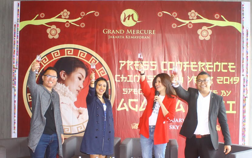 Rayakan Imlek Bersama Agatha Suci di Grand Mercure Kemayoran