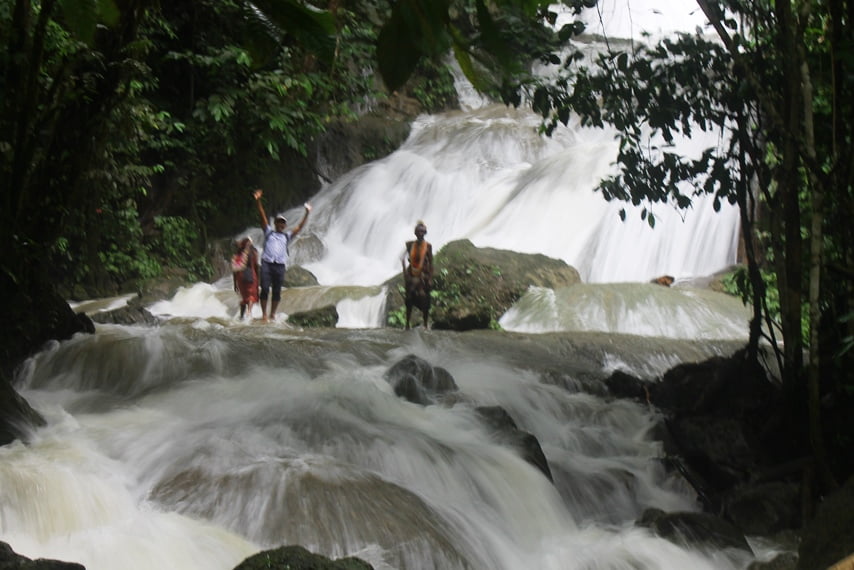 Ada Air Terjun 7 Tingkat di Kabupaten Tambrauw Papua Barat