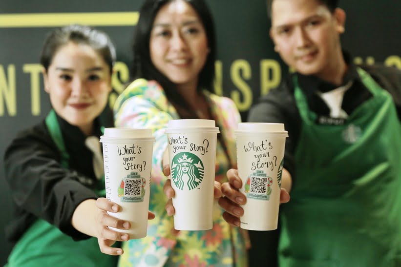 Starbucks Cup of Stories, Jutaan Kisah Tergambar pada Gelas Starbucks