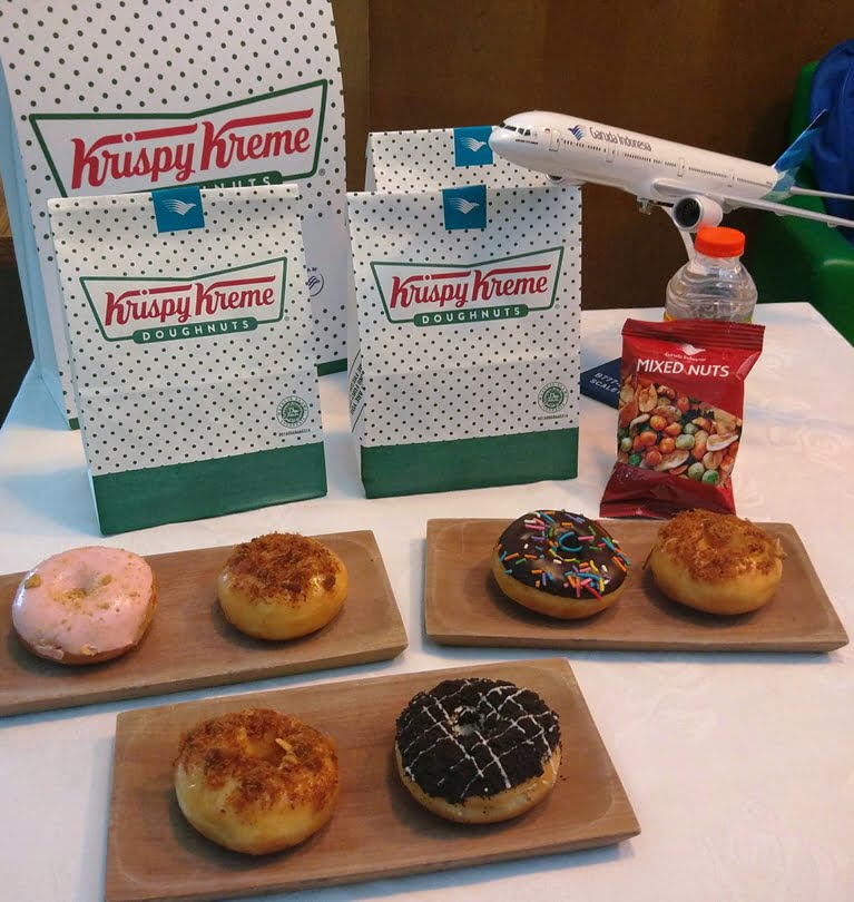 Varian Baru Krispy Kreme Doughnuts Telah Hadir di Sejumlah Rute Penerbangan Garuda Indonesia