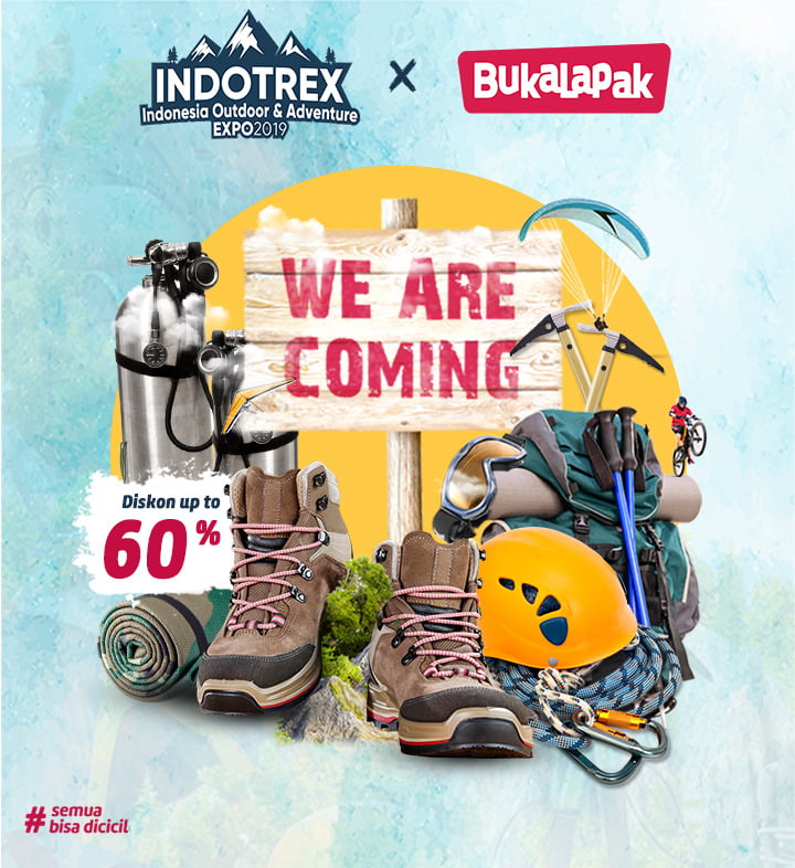 Maxi Organizer  Gelar INDOTREX bersama BUKALAPAK,