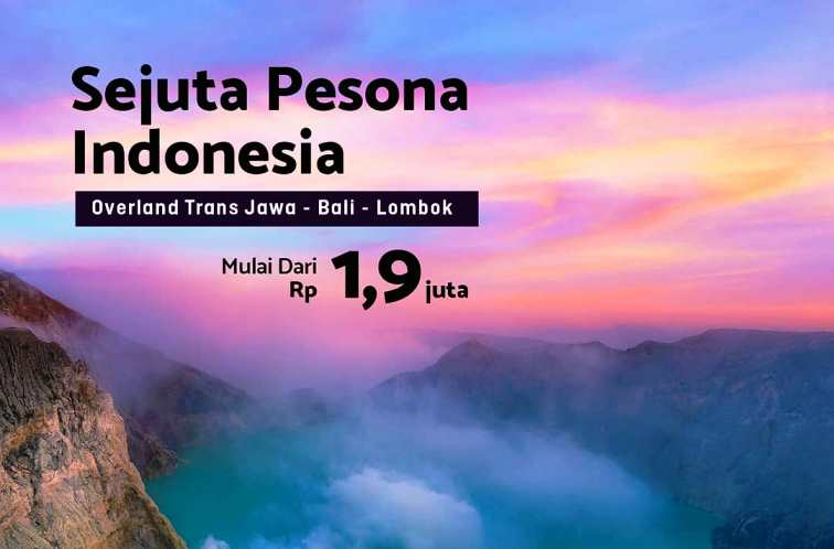 Gairahkan Pariwisata Indonesia, Panorama JTB Siapkan Paket Overland Jawa Bali Lombok