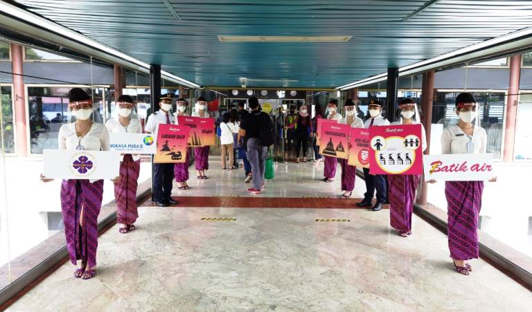 Safe Travel Campaign Angkasa Pura I dan II Perkuat Penerapan Protokol Kesehatan