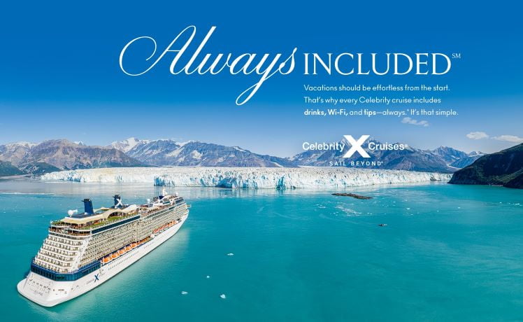 Celebrity Cruises Luncurkan Branding Kemewahan Terbaru “ Always Included”